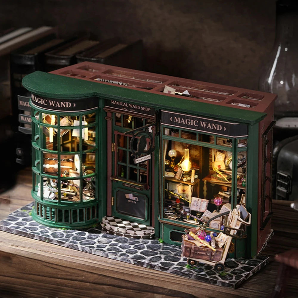 Diorama Harry Potter | Tienda de Varitas de Ollivander 