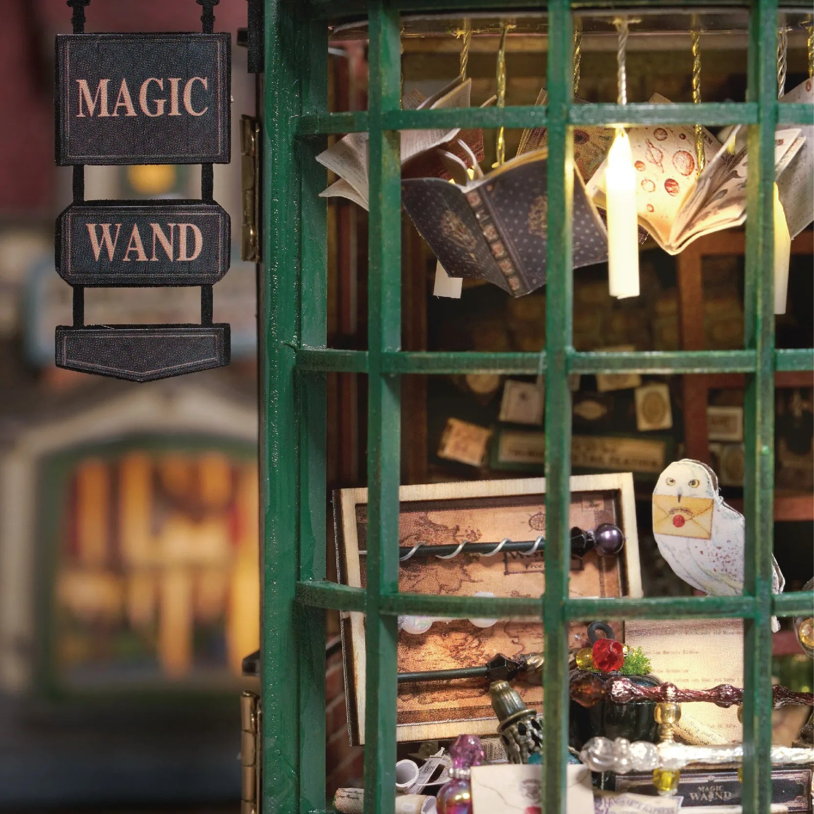 Diorama Harry Potter | Tienda de Varitas de Ollivander 