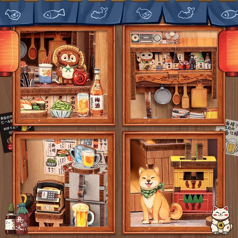 Chosi no Shitamachi Diorama DIY