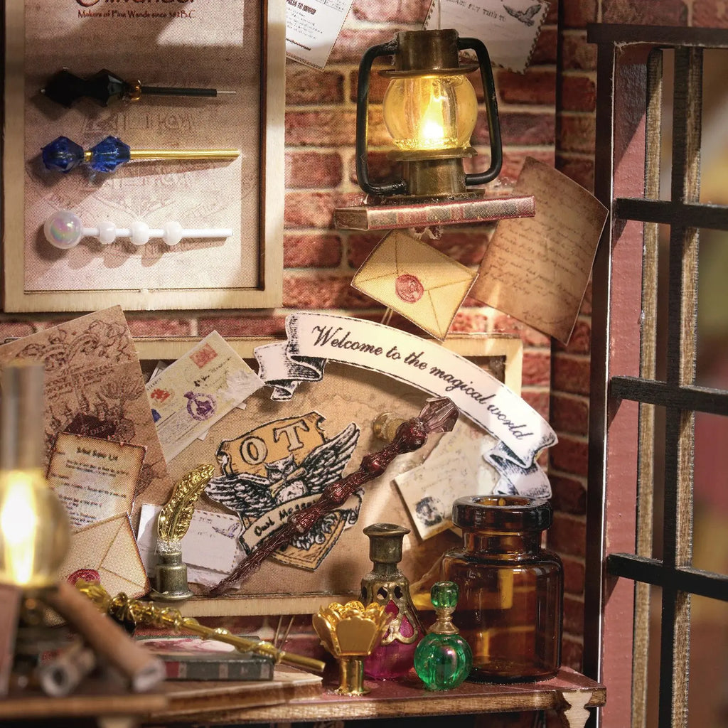 Diorama Harry Potter | Tienda de Varitas de Ollivander 